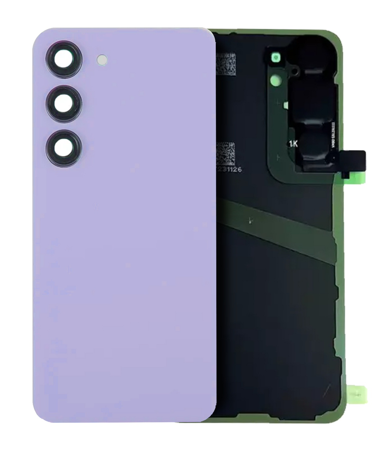 Samsung Galaxy S24 5G Back Cover Glass With Camera Lens (OEM, With Logo) Cobalt Violet
