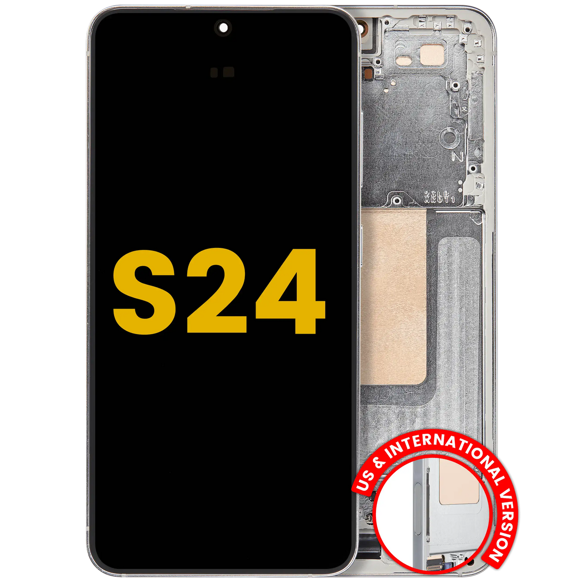Samsung Galaxy S24 OEM Refurbished OLED with frame — Jade Green