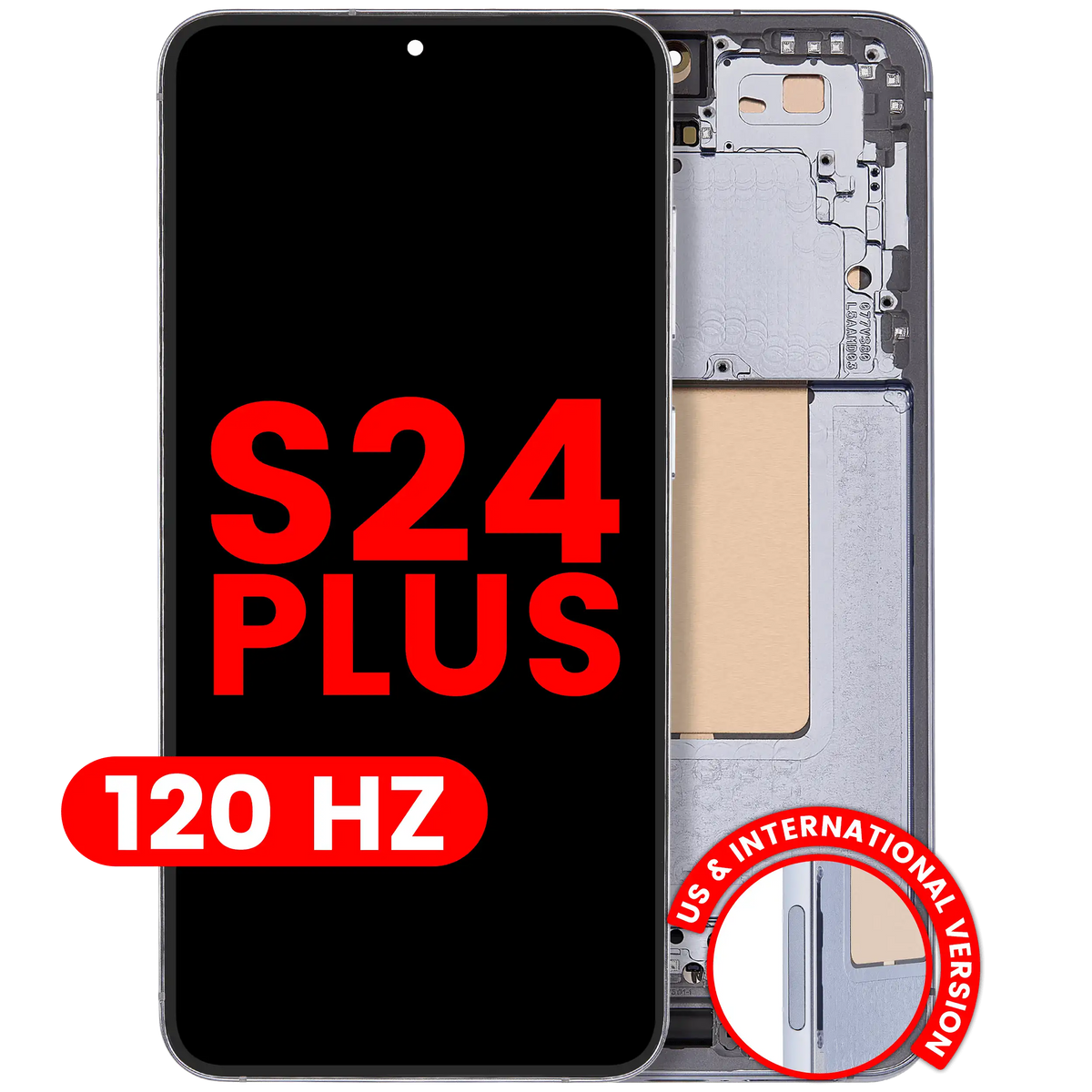 Samsung Galaxy S24 Plus Aftermarket 120Hz OLED with frame — Sapphire Blue