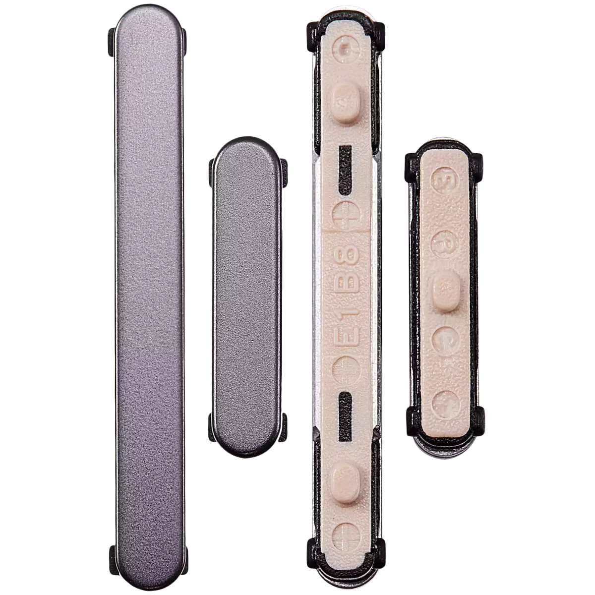 Samsung Galaxy S24 5G / S24 Plus 5G Hard Buttons (Power / Volume) (Premium) Onyx Black detail