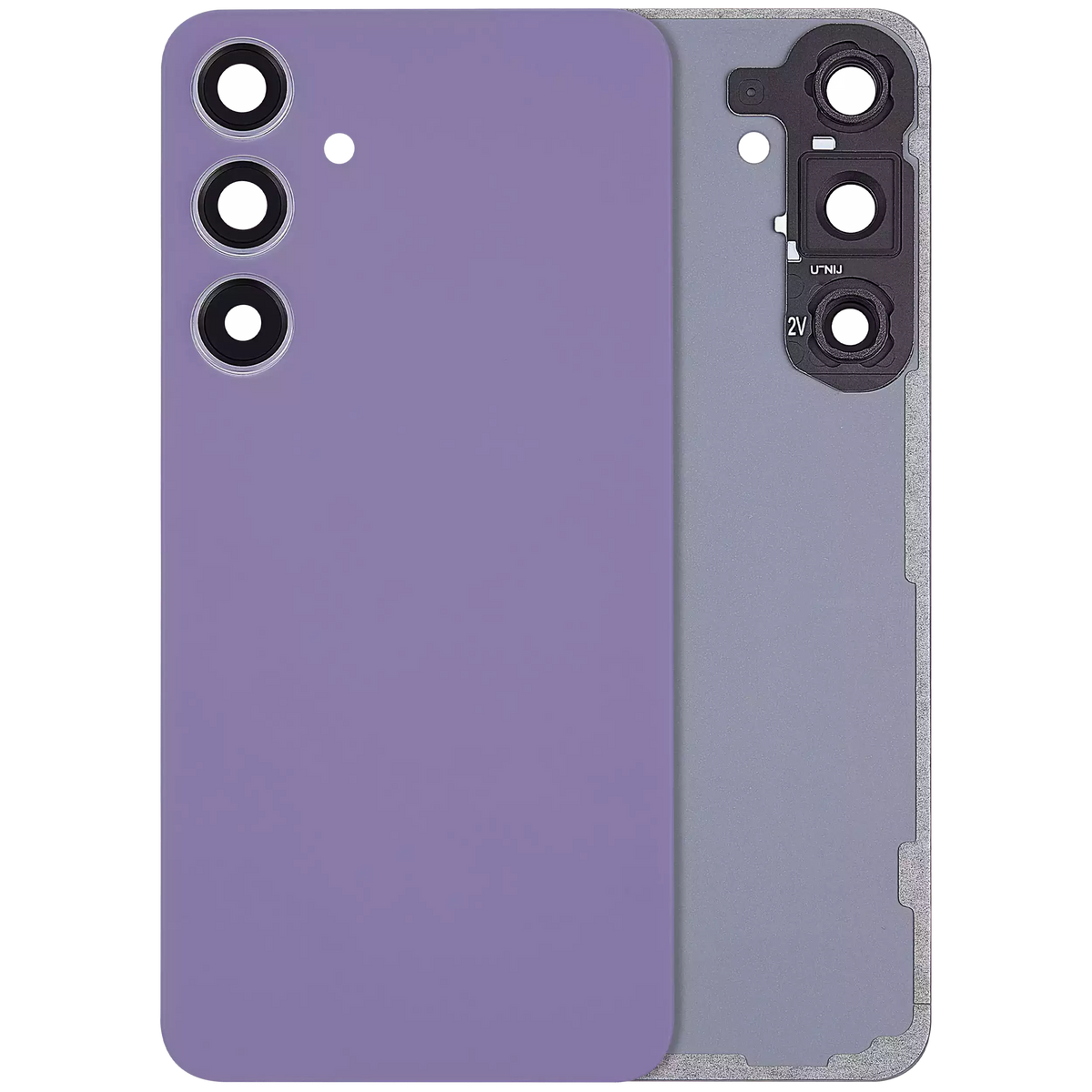 Samsung Galaxy S24 Plus 5G Back Cover Glass With Camera Lens (No Logo) Cobalt Violet