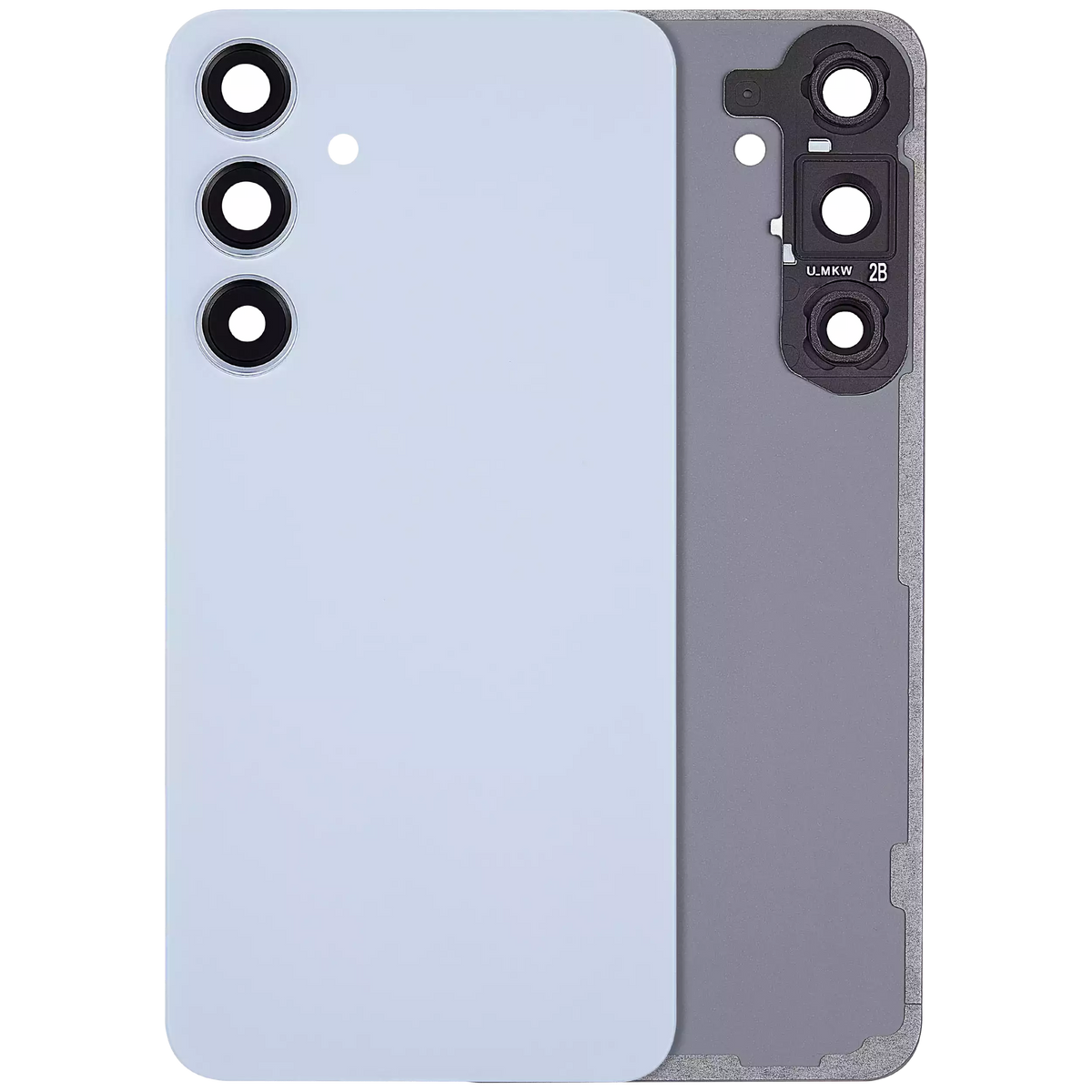 Samsung Galaxy S24 Plus 5G Back Cover Glass With Camera Lens (No Logo) Sapphire Blue