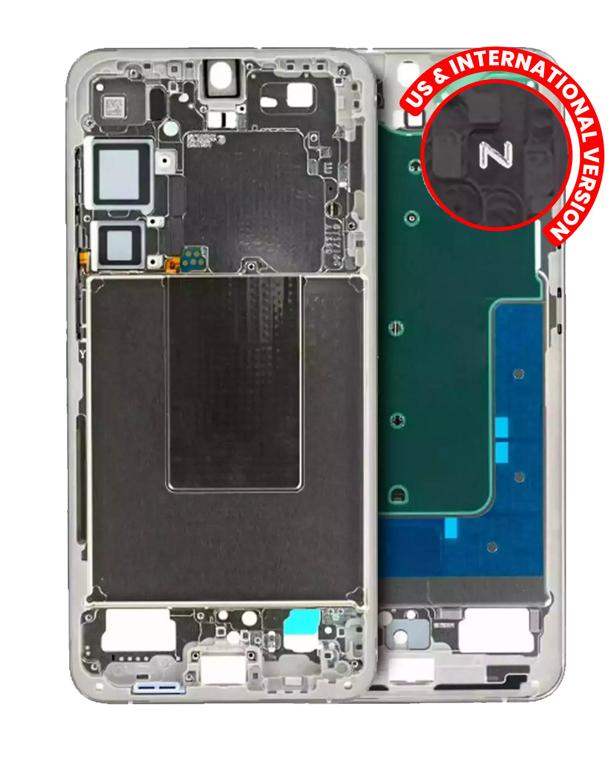 Samsung Galaxy S24 Plus 5G Mid-Frame Housing (US & International Version) Amber Yellow