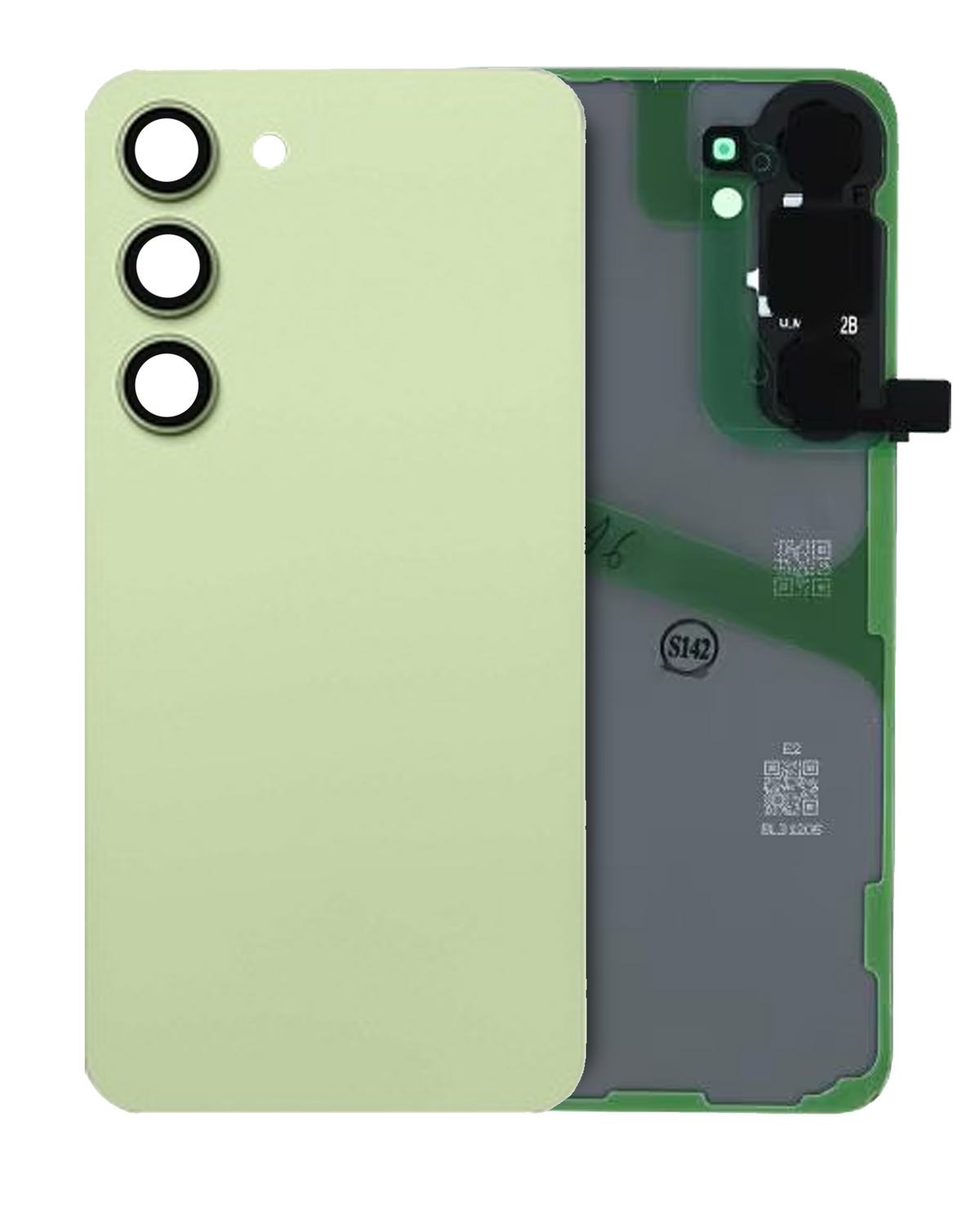 Samsung Galaxy S24 Plus 5G Back Cover Glass With Camera Lens (OEM, With Logo) Jade Green