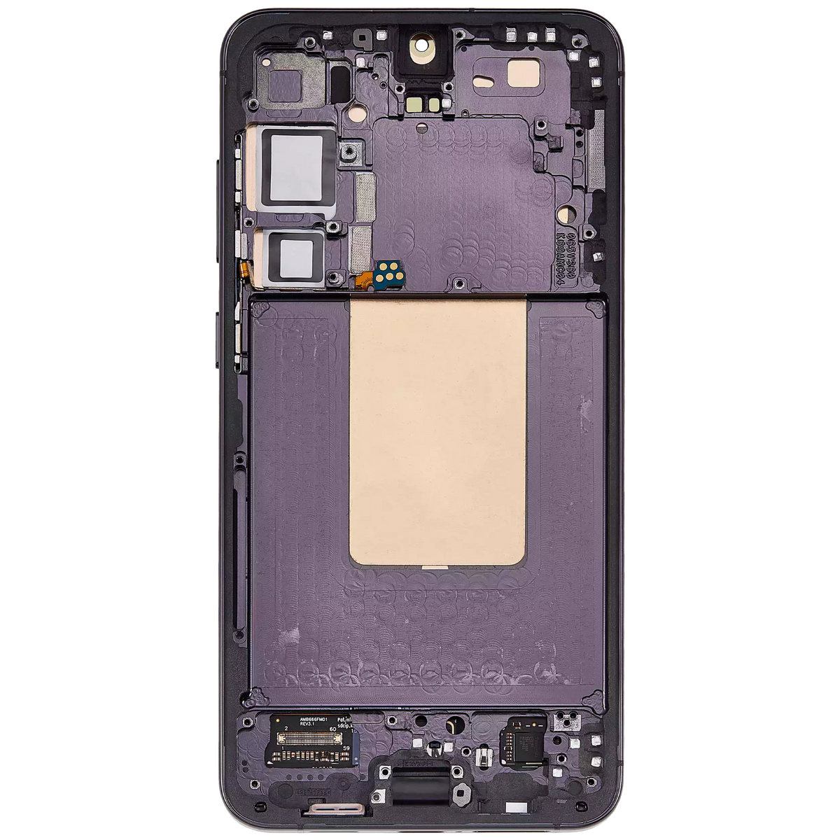 Samsung Galaxy S24 Plus OEM Refurbished OLED with frame — Onyx Black detail 3