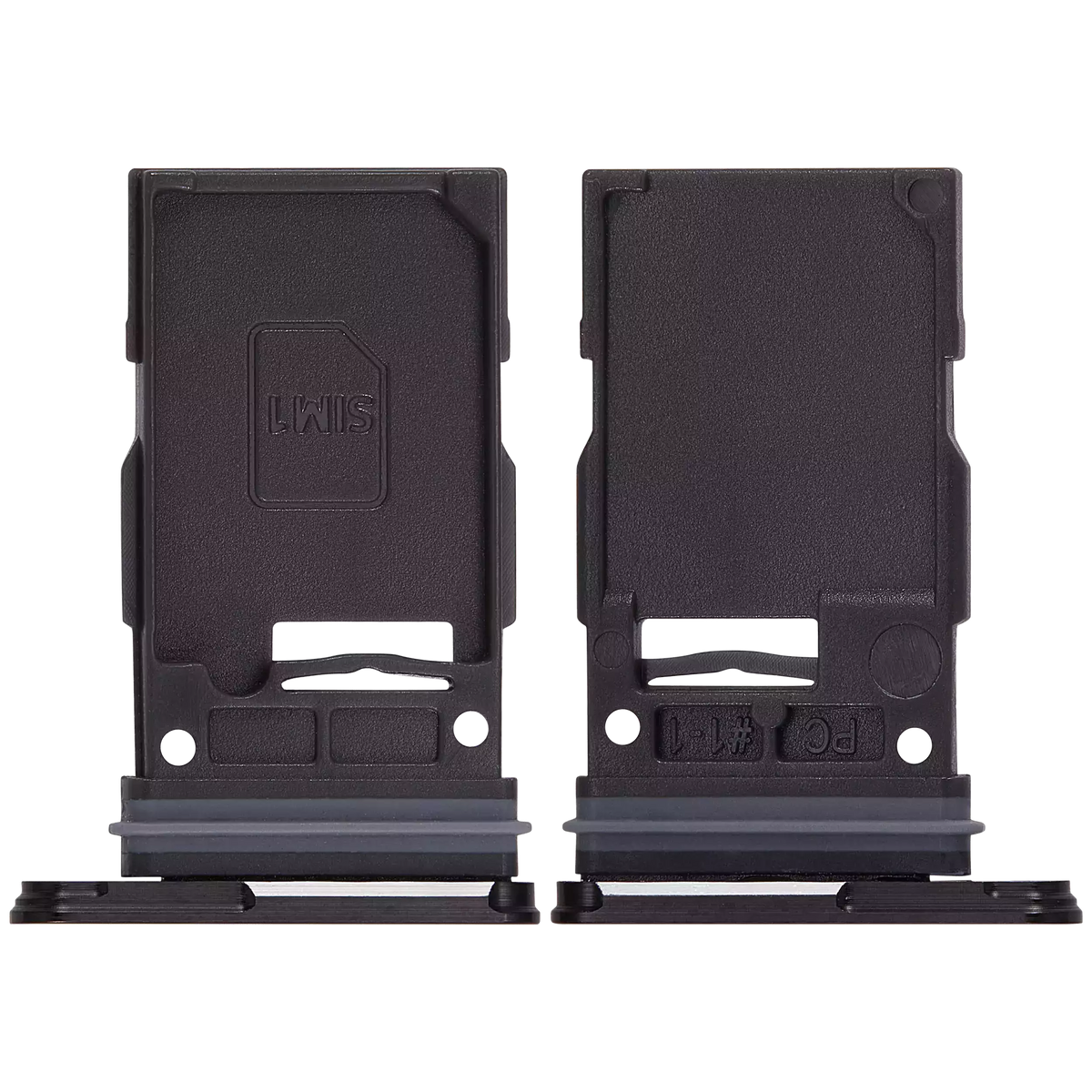 Samsung Galaxy S24 5G / S24 Plus 5G Single SIM Card Tray Onyx Black detail