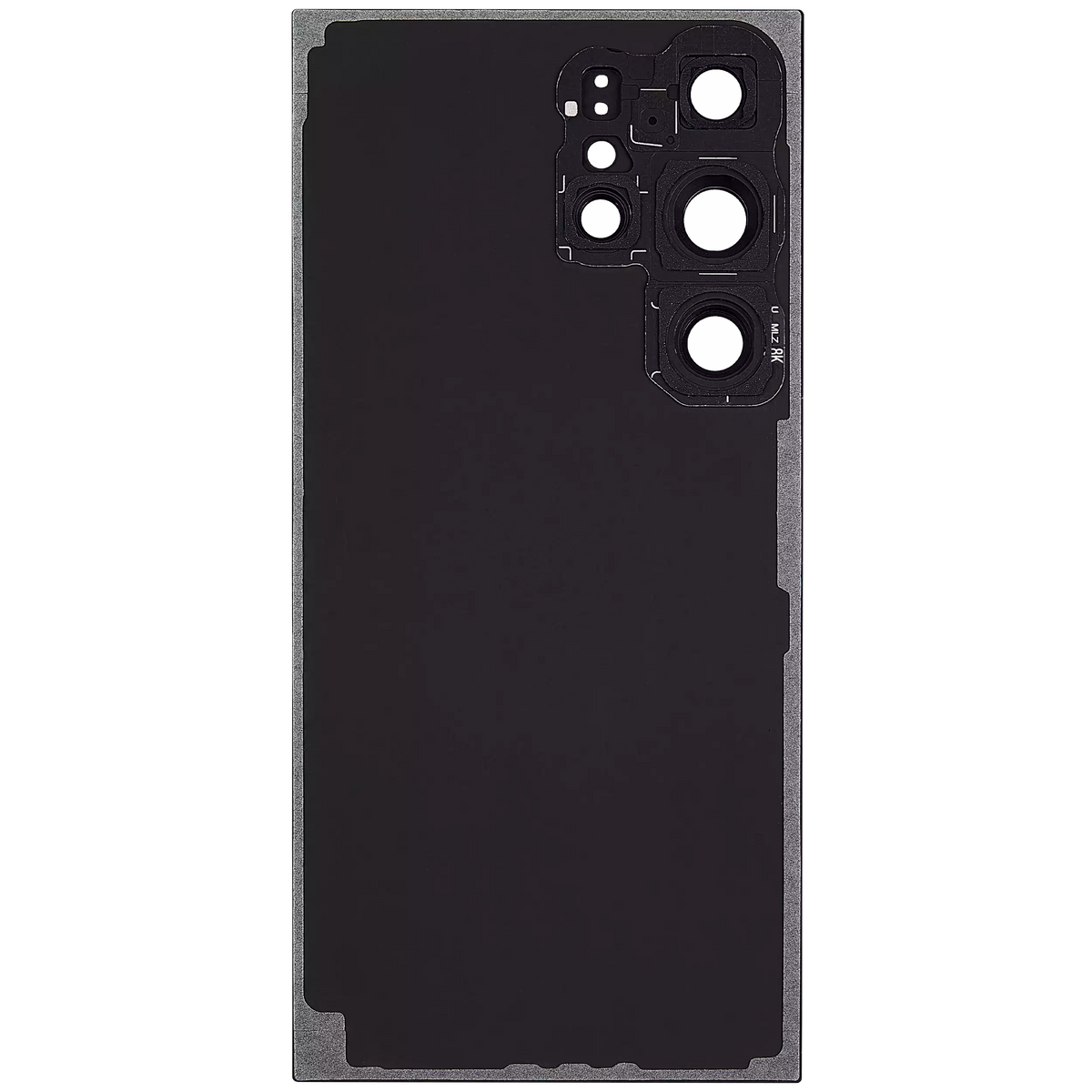 Samsung Galaxy S24 Ultra Back Cover Glass With Camera Lens (No Logo) Titanium Black detail