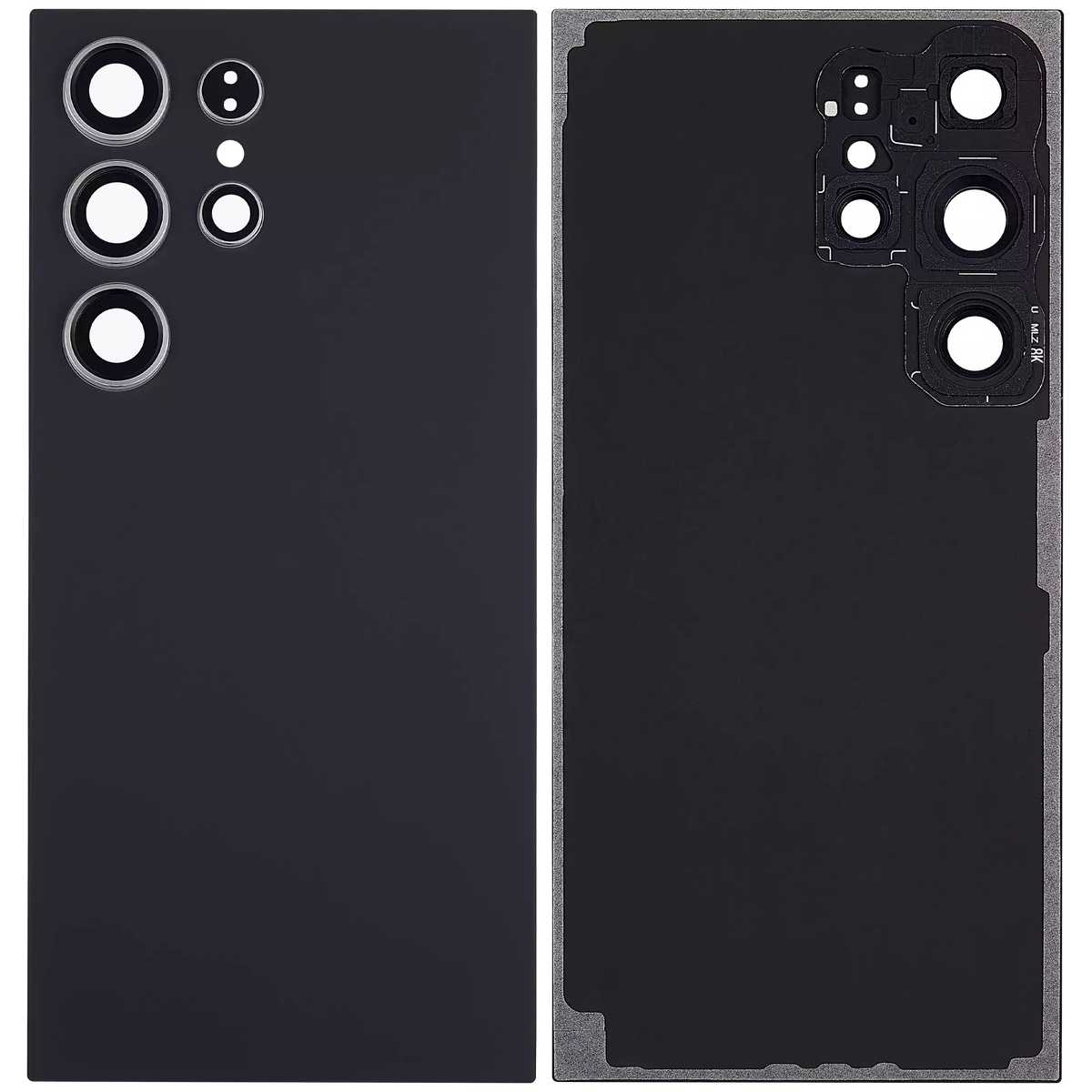 Samsung Galaxy S24 Ultra Back Cover Glass With Camera Lens (No Logo) Titanium Black detail