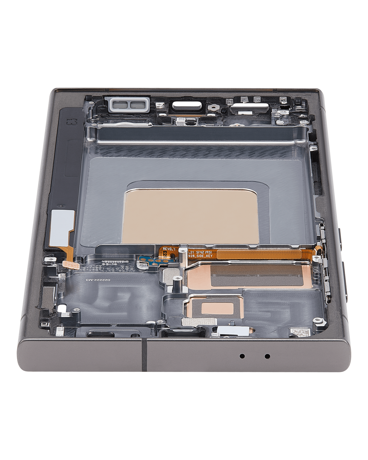 Samsung Galaxy S24 Ultra Mid-Frame Housing (US & International Version) Titanium Black detail
