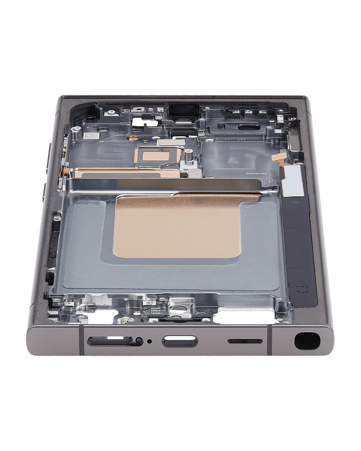 Samsung Galaxy S24 Ultra Mid-Frame Housing (US & International Version) Titanium Black detail