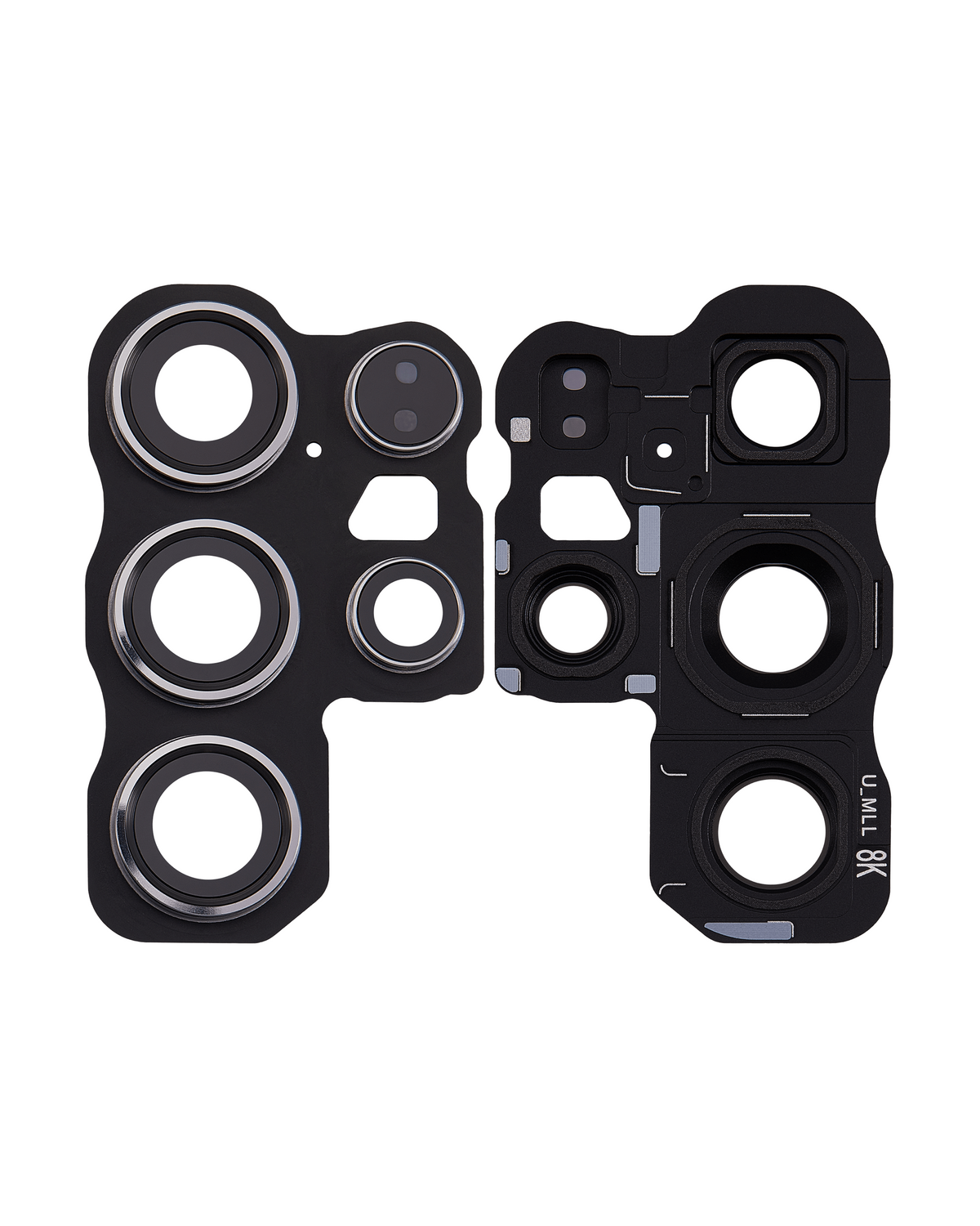 Samsung Galaxy S24 Ultra Back Camera Lens With Cover Bezel Ring Titanium Black detail