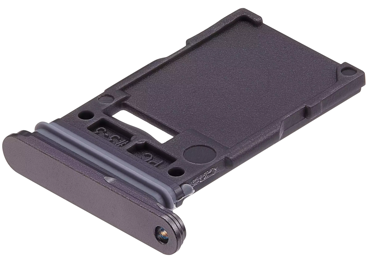 Samsung Galaxy S24 Ultra Single SIM Card Tray Titanium Black detail