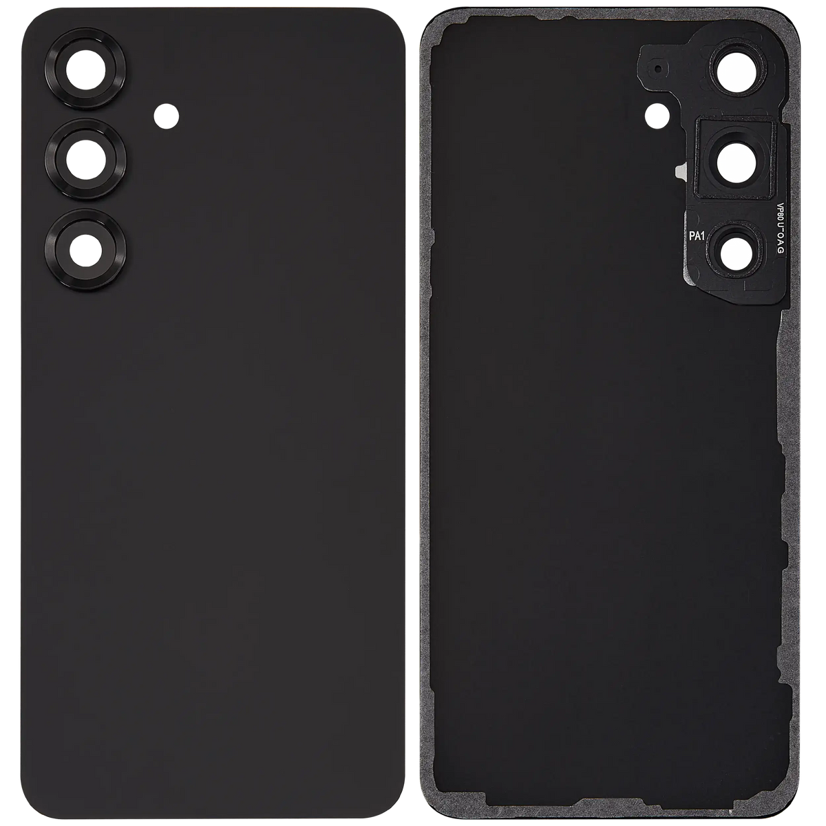 Samsung Galaxy S25 No Logo back cover glass with camera lens – Blue Black detail 1