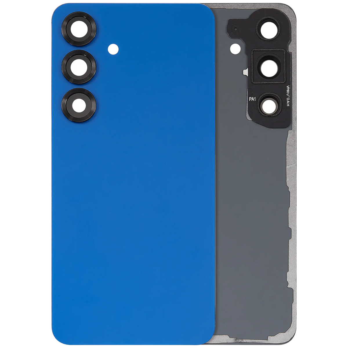 Samsung Galaxy S25 No Logo back cover glass with camera lens – Navy