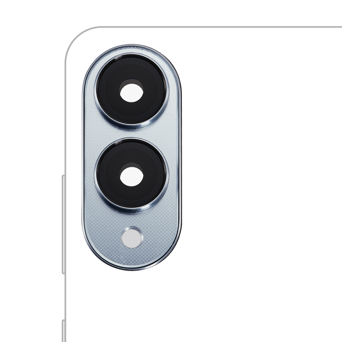 Samsung Galaxy S25 Edge Back Camera Lens With Cover Bezel Ring - Titanium Icy Blue