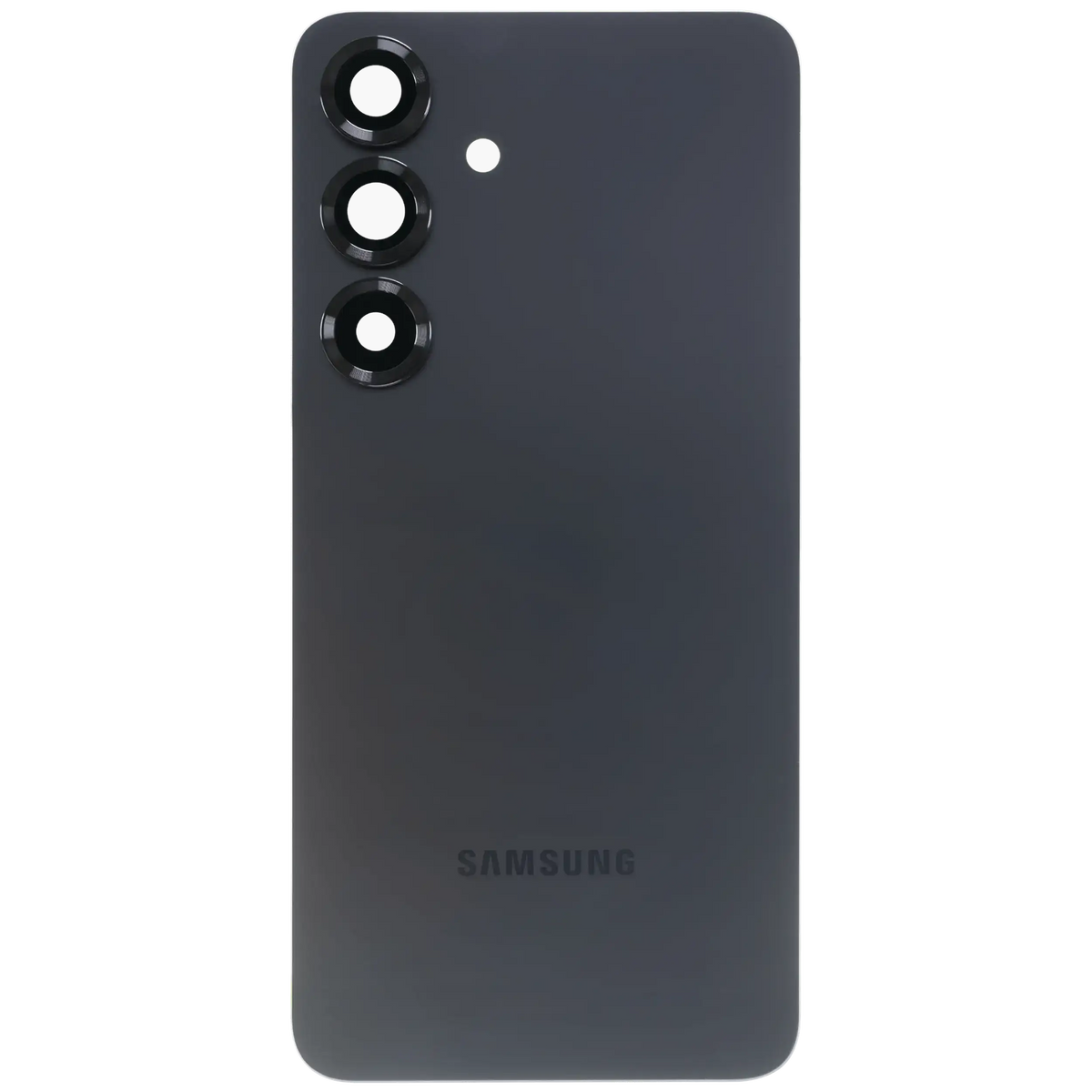 Samsung Galaxy S25 OEM back cover with camera lens and logo - Blue Black detail 2