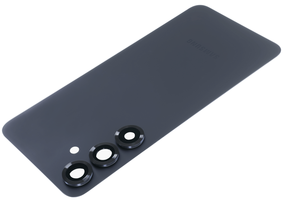 Samsung Galaxy S25 OEM back cover with camera lens and logo - Blue Black detail 4