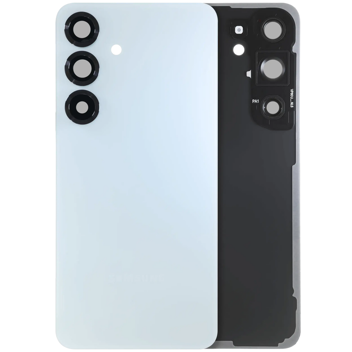 Samsung Galaxy S25 OEM back cover with camera lens and logo - Mint