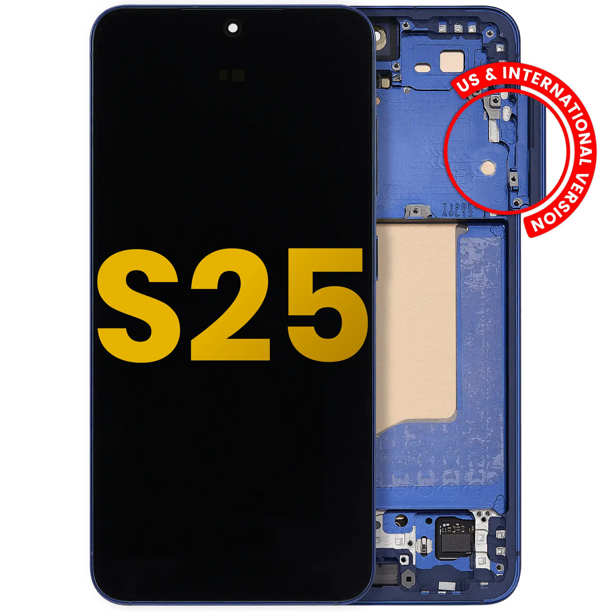 Samsung Galaxy S25 OEM Refurbished OLED with frame — Navy