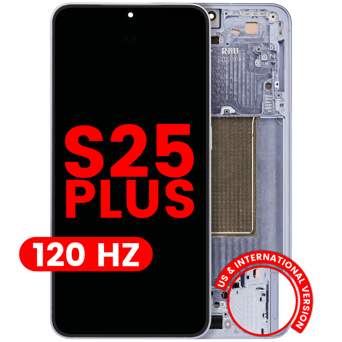 Samsung Galaxy S25 Plus Aftermarket 120Hz OLED Assembly With Frame – Icy Blue