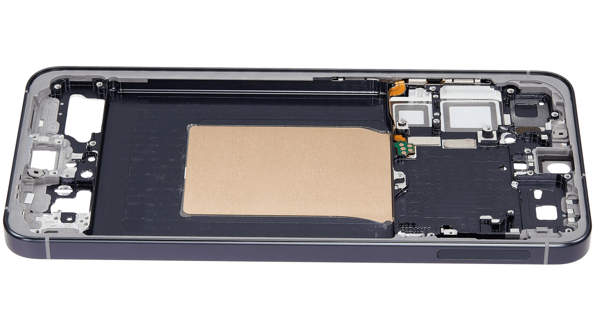 Samsung Galaxy S25 Plus mid-frame housing US & International – Blue Black detail 8