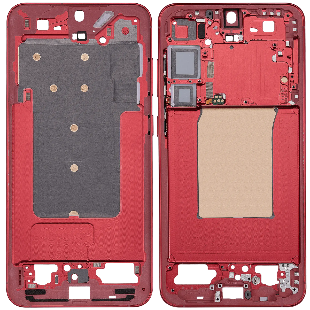 Samsung Galaxy S25 Plus mid-frame housing US & International – Coral Red