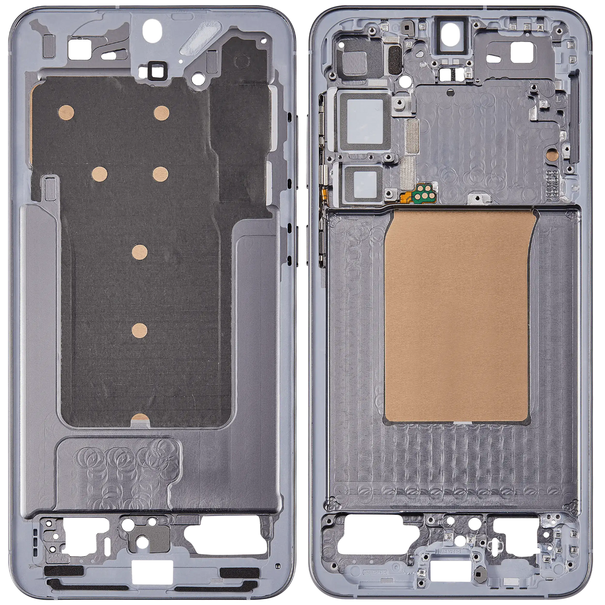 Samsung Galaxy S25 Plus mid-frame housing US & International – Silver Shadow