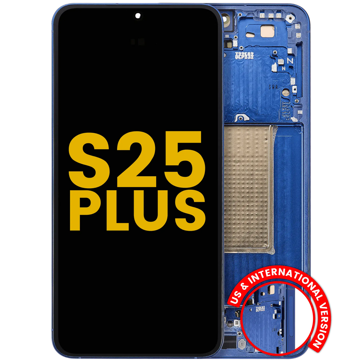 Samsung Galaxy S25 Plus OEM Refurbished OLED Assembly With Frame – Navy