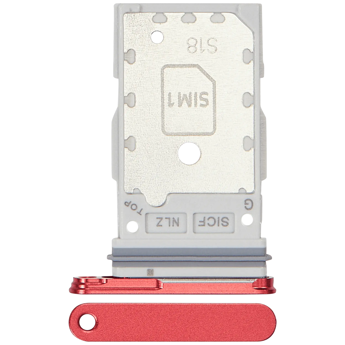 Samsung Galaxy S25 / S25 Plus Dual SIM Card Tray – Coral Red
