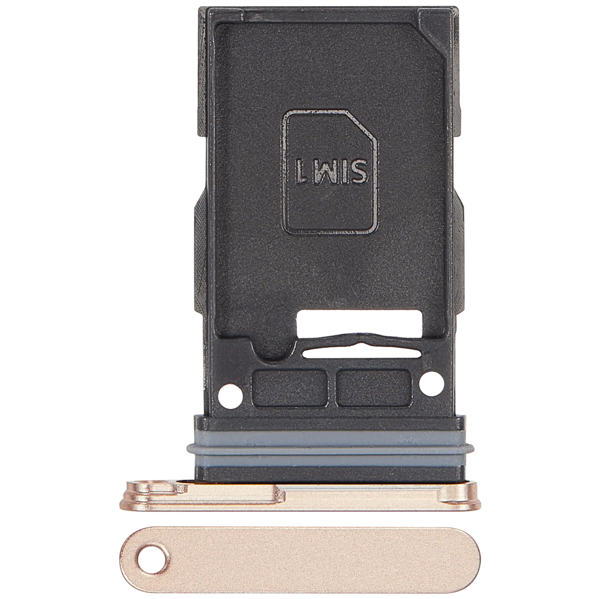 Samsung Galaxy S25 / S25 Plus Single SIM Card Tray – Pink Gold