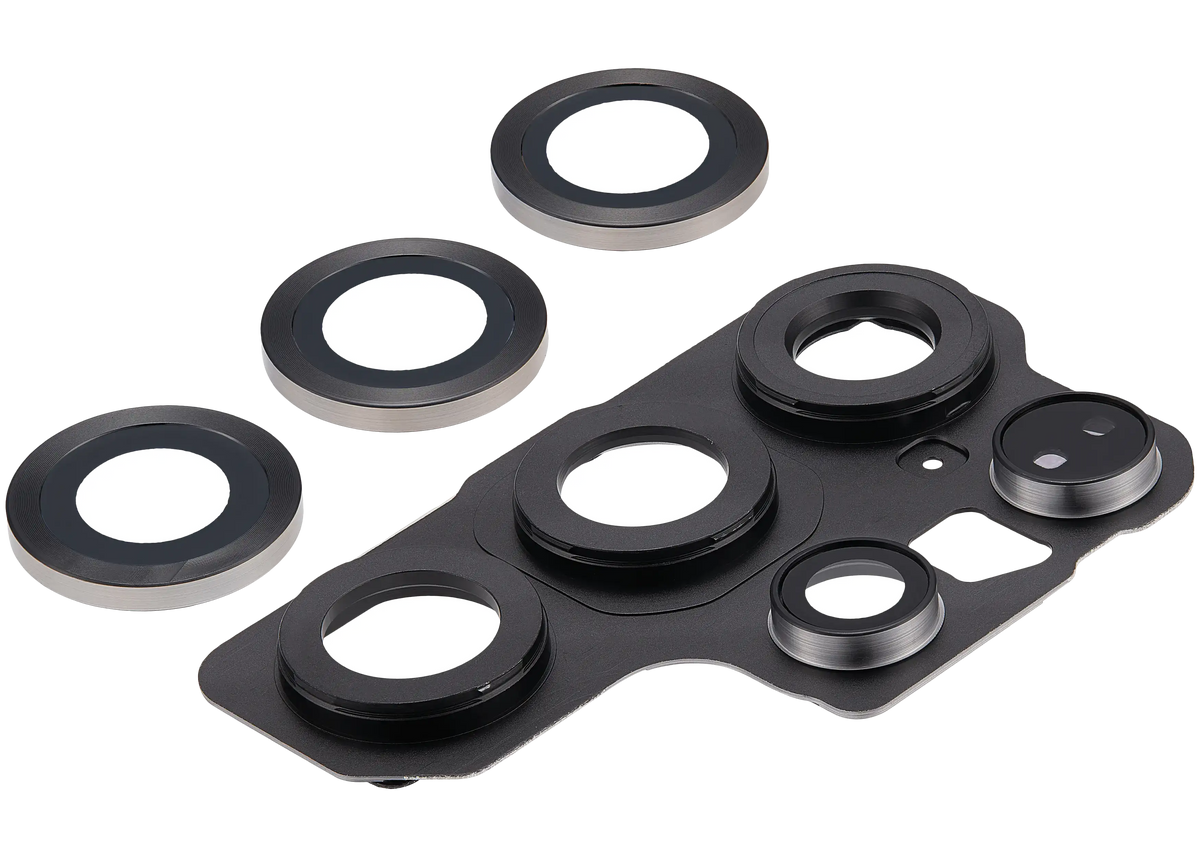 Samsung Galaxy S25 Ultra Back Camera Lens With Cover Bezel Ring Titanium Jet Black 4