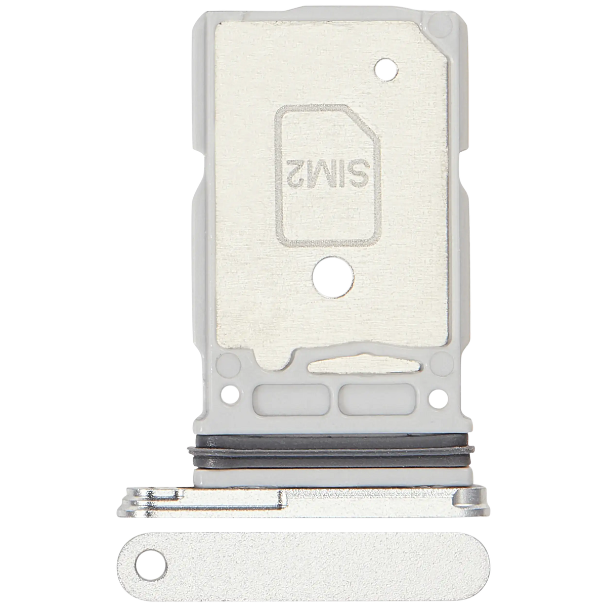 Samsung Galaxy S25 Ultra Dual SIM Card Tray Titanium White Silver