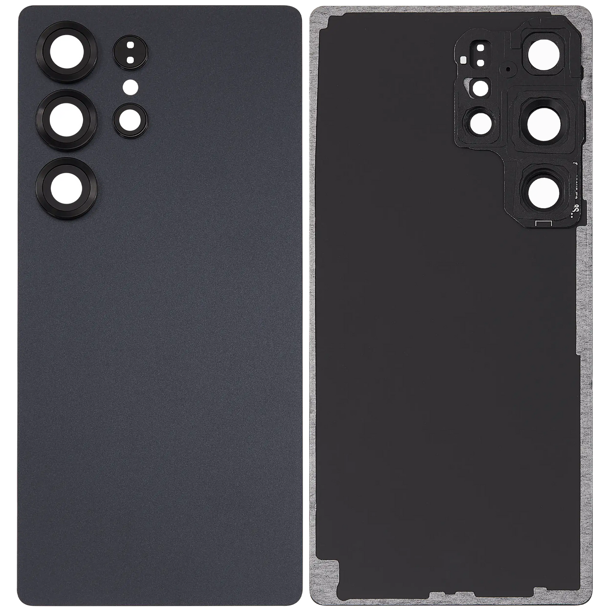 Samsung Galaxy S25 Ultra No Logo Back Cover Glass With Camera Lens Jet Black Detail 5
