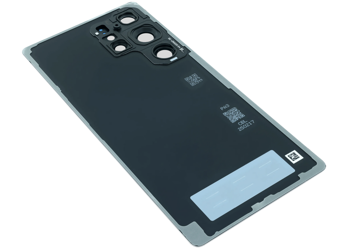 Samsung Galaxy S25 Ultra OEM Back Cover With Logo Titanium Black view 6
