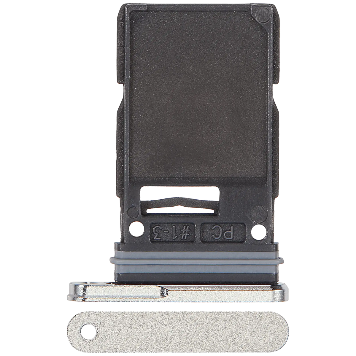 Samsung Galaxy S25 Ultra Single SIM Card Tray Titanium White Silver