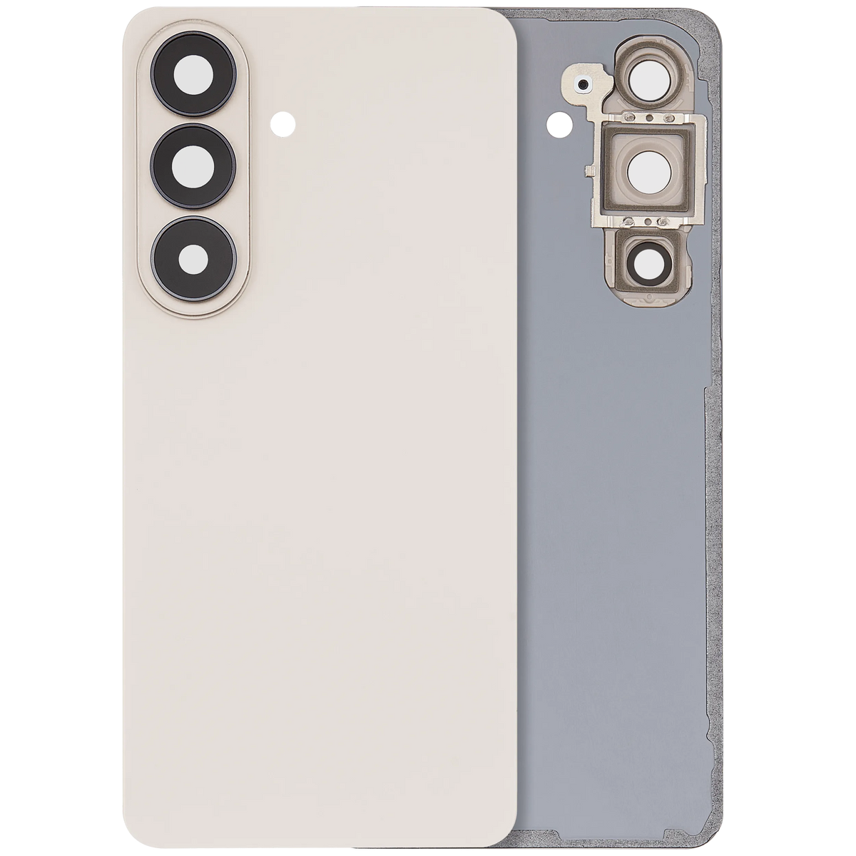 Samsung Galaxy S26 Back Cover Glass With Camera Lens No Logo – Pink Gold