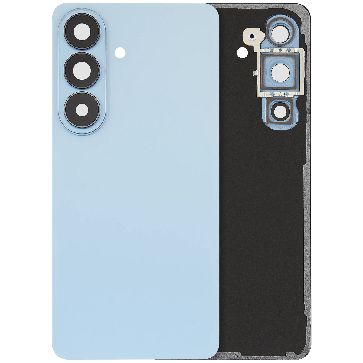 Samsung Galaxy S26 Back Cover Glass With Camera Lens No Logo – Sky Blue