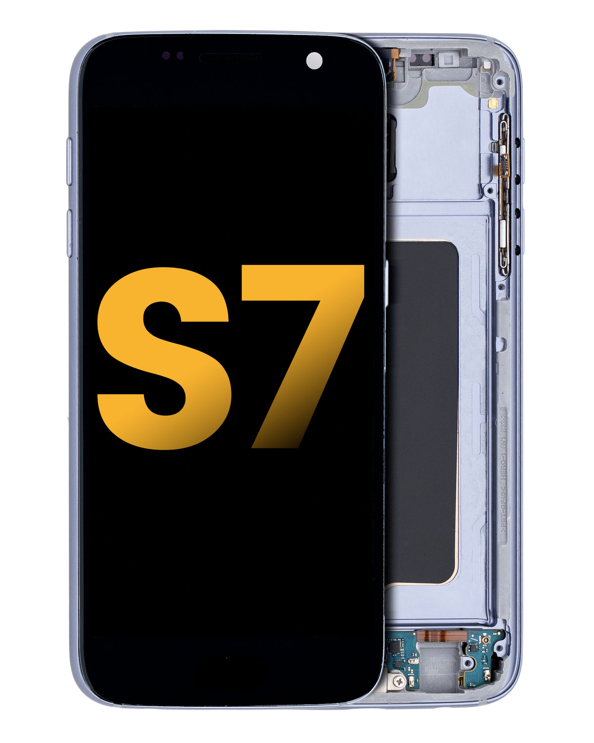 Samsung Galaxy S7 All US Models OEM Refurbished OLED assembly with frame - Black Onyx