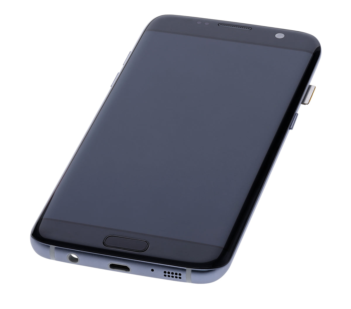 Samsung Galaxy S7 Edge North American OEM Refurbished OLED assembly with frame - Black Onyx detail 4