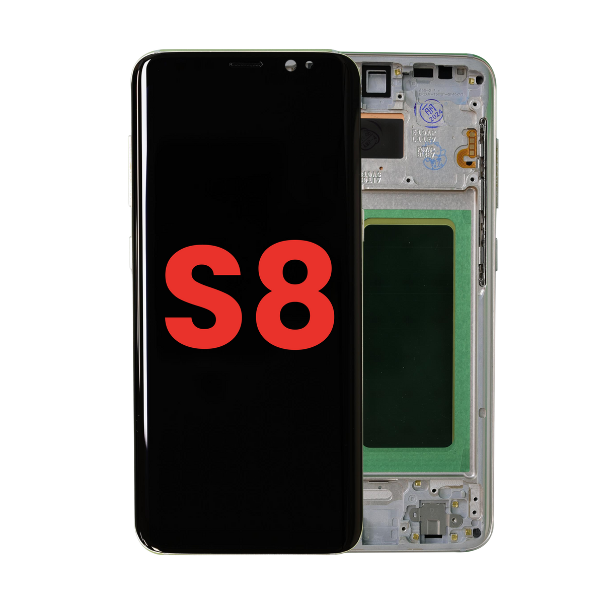 Samsung Galaxy S8 Aftermarket OLED Assembly With Frame - Maple Gold