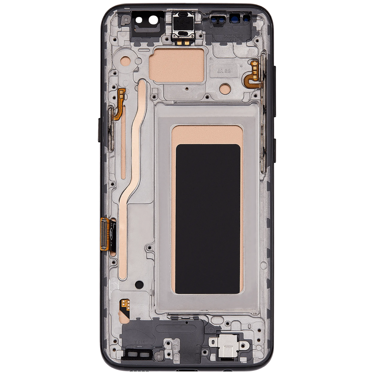 Samsung Galaxy S8 Incell LCD Assembly With Frame - Midnight Black - detail 3