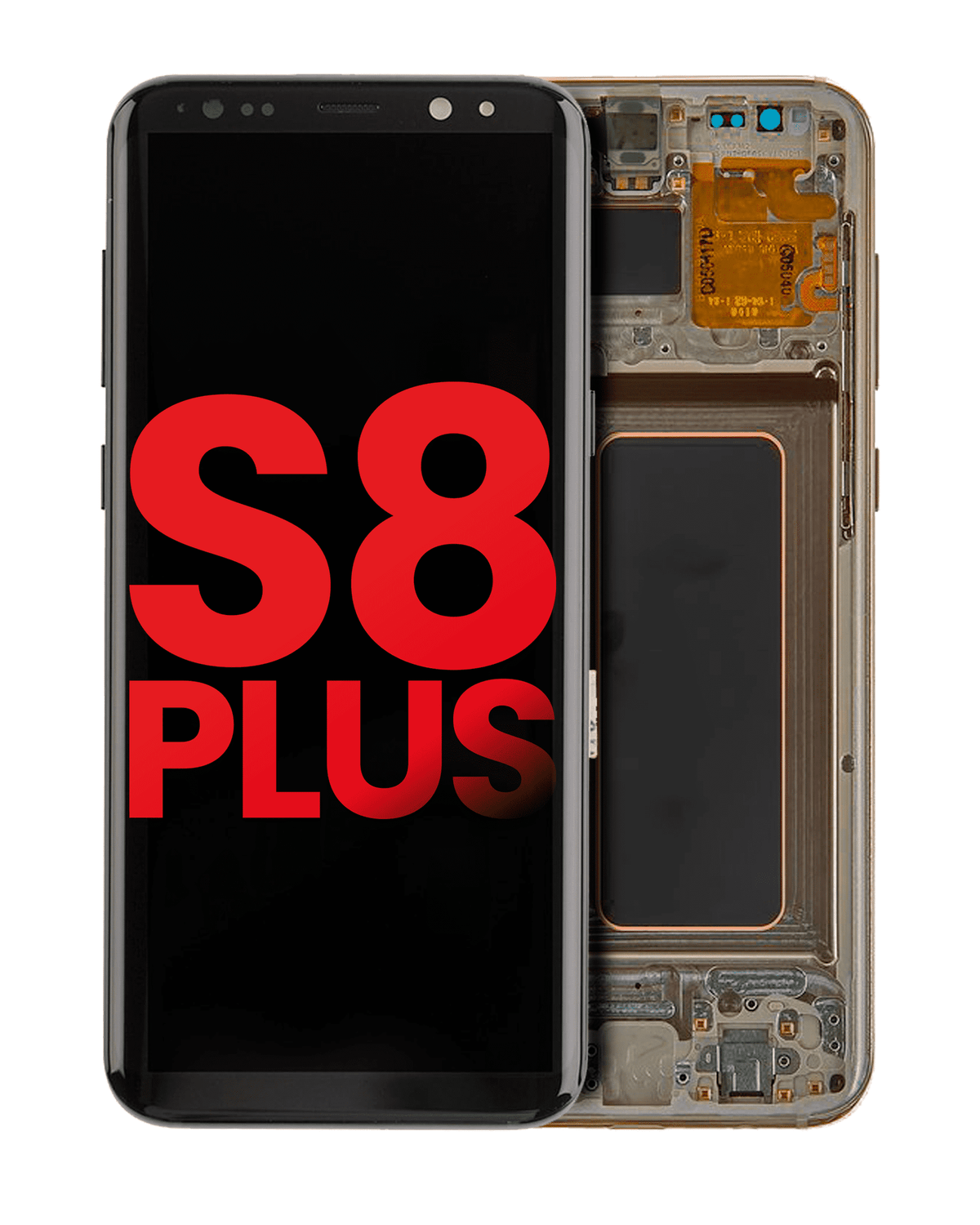 Samsung Galaxy S8 Plus Aftermarket OLED Assembly With Frame - Maple Gold