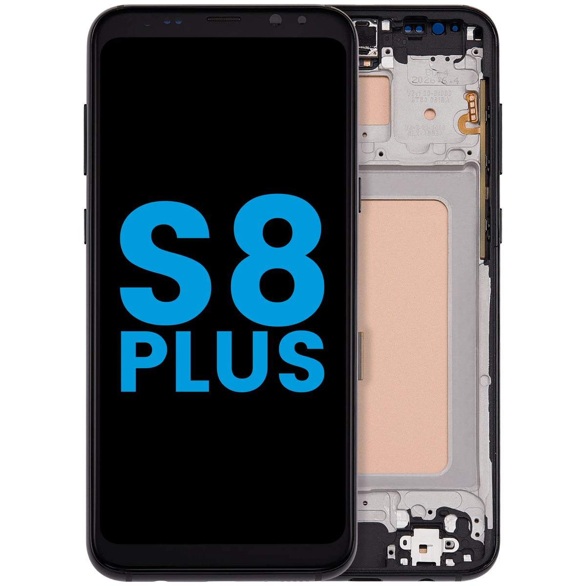 Samsung Galaxy S8 Plus Incell LCD Assembly With Frame - Midnight Black