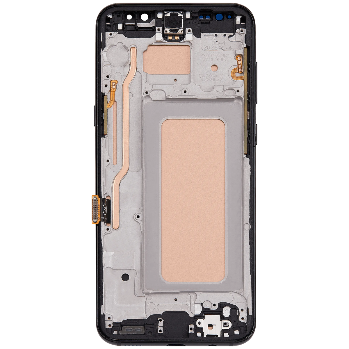 Samsung Galaxy S8 Plus Incell LCD Assembly With Frame - Midnight Black - detail 3