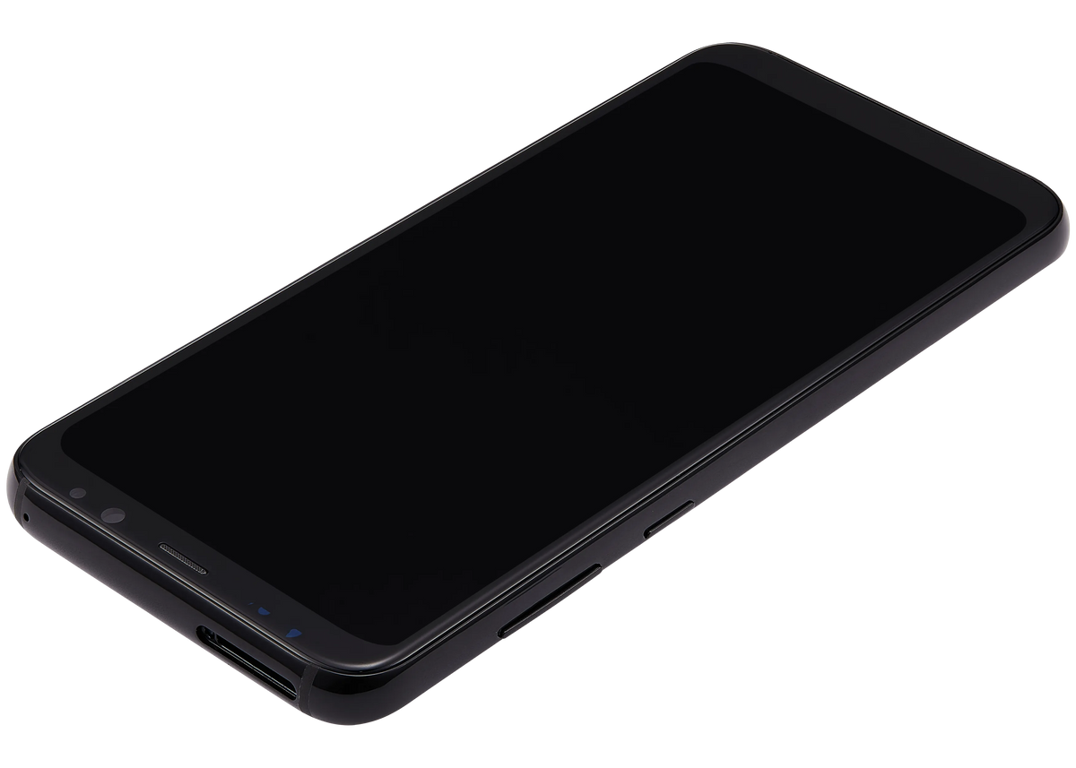 Samsung Galaxy S8 Plus Incell LCD Assembly With Frame - Midnight Black - detail 4