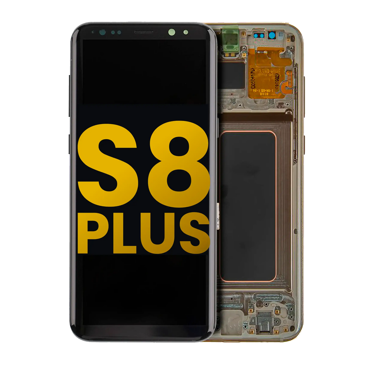 Samsung Galaxy S8 Plus OEM Refurbished OLED Assembly With Frame - Maple Gold