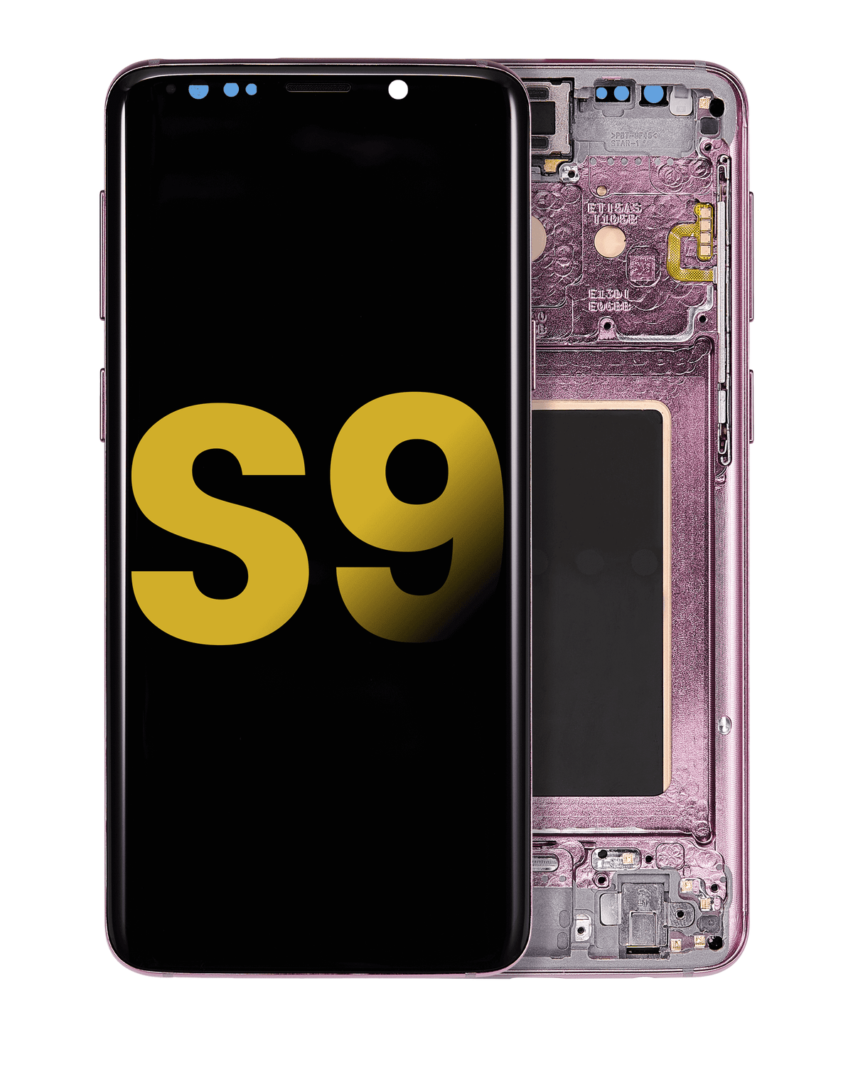 Samsung Galaxy S9 OEM Refurbished OLED Assembly With Frame - Lilac Purple
