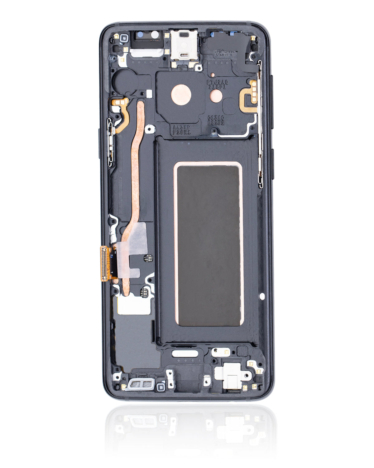 Samsung Galaxy S9 OEM Refurbished OLED Assembly With Frame - Midnight Black - detail 1