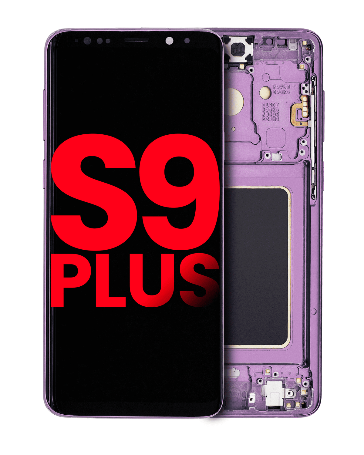 Samsung Galaxy S9 Plus Aftermarket OLED Assembly With Frame - Lilac Purple