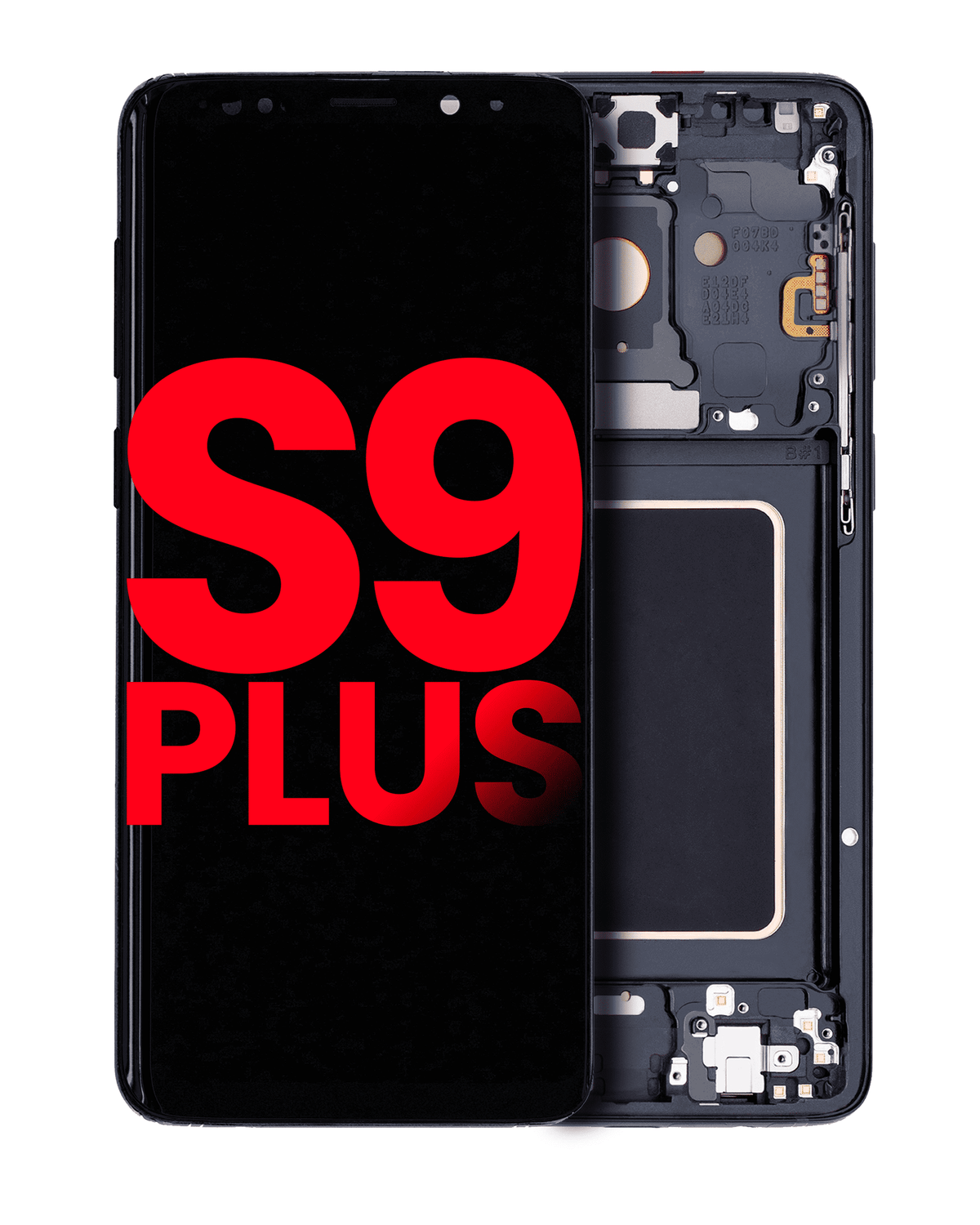 Samsung Galaxy S9 Plus Aftermarket OLED Assembly With Frame - Midnight Black